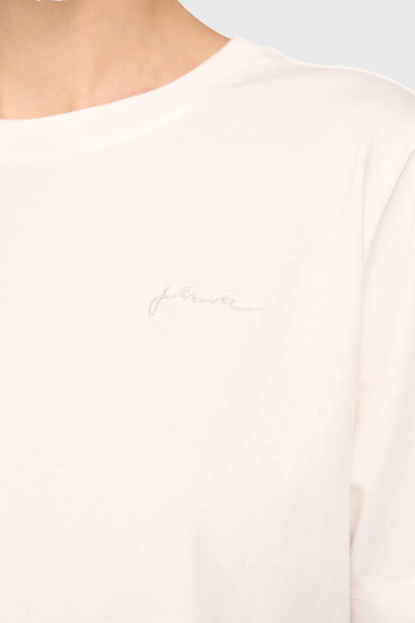 Wit Dames Shirt Rock White
